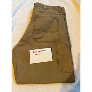 Blue Mountain Men’s Cargo Work Pants Size 36x32 Brown